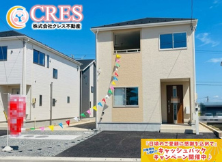 【前面道路含む現地写真】 | ☆☆新築分譲　いわき市郷ケ丘２丁目A-②　地震に強い安心住宅　全２棟！！即日ご案内致します♪ | 同施工建物です