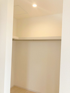 【収納】 | ☆☆新築分譲　いわき市好間町上好間第４　全２棟！！長期優良住宅！！ | 2号棟ウォークインクローゼット付！