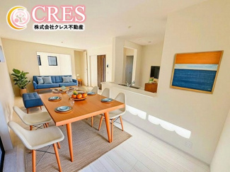 【居間・リビング】 | ☆☆新築分譲　いわき市好間町上好間第４　全２棟！！長期優良住宅！！ | LDK16.75～17.5帖！！
