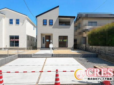 【前面道路含む現地写真】 | ☆☆新築分譲　いわき市勿来町窪田　全３棟！！－②　長期優良住宅！！ | ※現地です！ご見学できます♪
