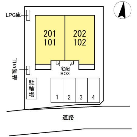 【区画図】 | セジュール椿