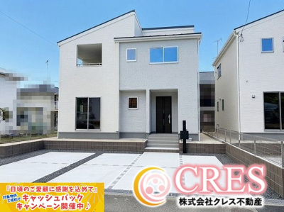 【外観】 | ☆☆新築分譲　いわき市自由ケ丘４期H　長期優良住宅　全２棟！！ | ※現地です！！現地・モデルハウスご案内致します♪
長期優良住宅♪