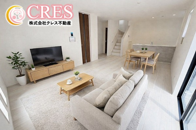 【居間・リビング】 | ☆☆新築分譲　いわき市自由ケ丘４期H　長期優良住宅　全２棟！！ | お子様のリビング学習にも最適です♪