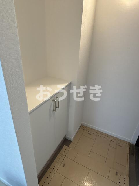 金沢八景コーポラスの玄関