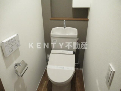 【トイレ】 | ウェルネス田園調布 | 清潔感のあるトイレです