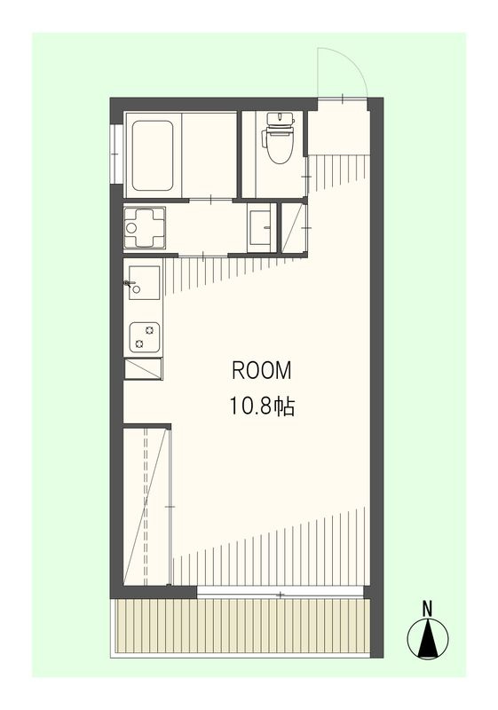 NEXUSヴァンヴェール元住吉の間取り