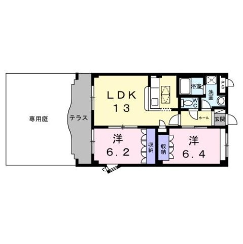 マウントック・レオの間取り