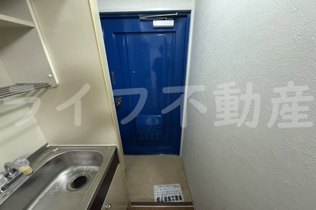 グランドハイツ東小橋の玄関|毎日通る玄関はこちらです