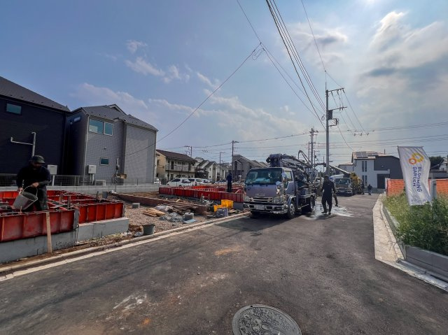 花小金井田無 芝久保町 の前面道路含む現地写真|前面道路含む現地写真です