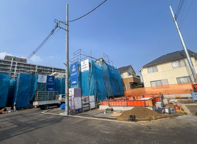 花小金井田無 芝久保町 の前面道路含む現地写真|前面道路含む現地写真です