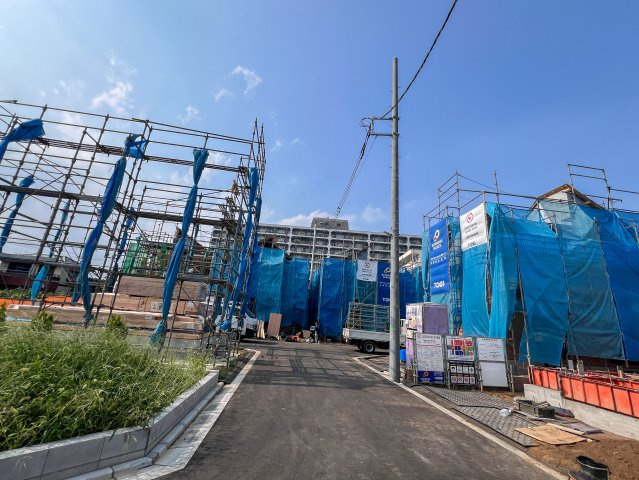 花小金井田無 芝久保町 の前面道路含む現地写真|前面道路含む現地写真です