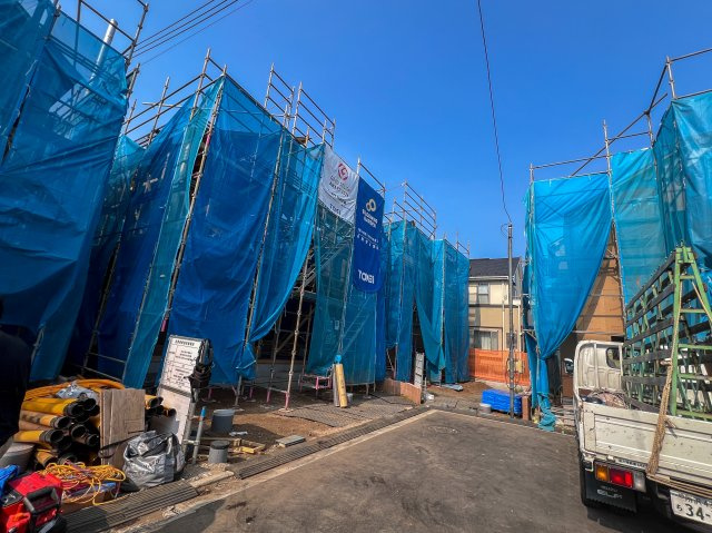 花小金井田無 芝久保町 の前面道路含む現地写真|前面道路含む現地写真です