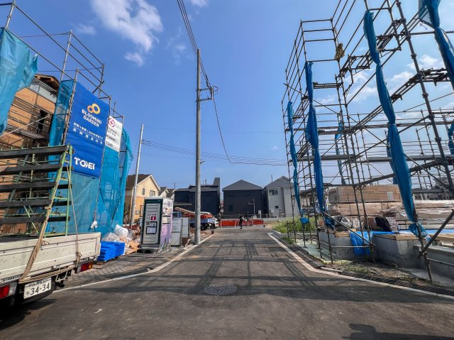 花小金井田無 芝久保町 の前面道路含む現地写真|前面道路含む現地写真です