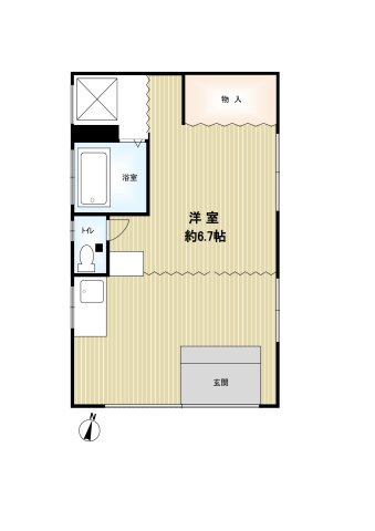 光マンションの間取り