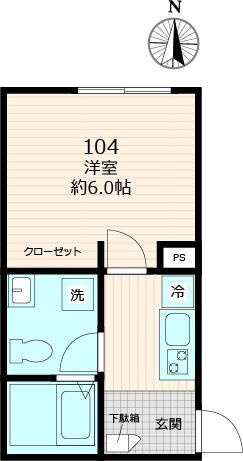 【間取り】 | ＫＡＷＡＧＯＥ　ＴＥＲＲＡＣＥ
