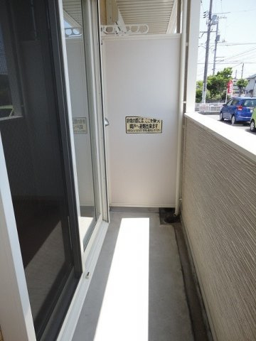 シャンテ　カノンのバルコニー