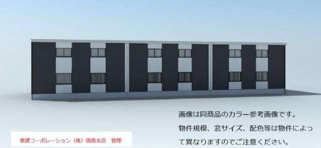 仮）下松市潮音町　新築アパートの外観|完成予想図