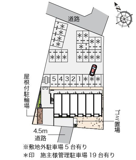 レオネクストラの区画図
