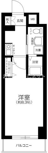 グリフィン川崎・西口【おとり物件なし】#学生・社会人にオススメ！初期費用分割払いOK！の間取り