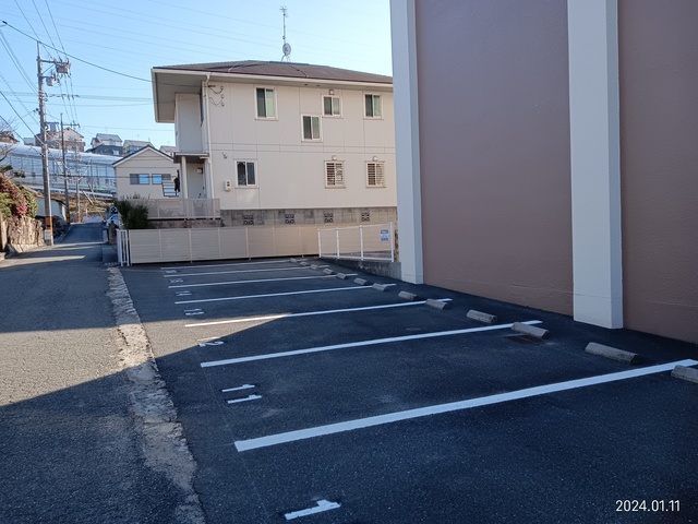 平町ビルの駐車場