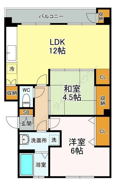 平町ビルの間取り