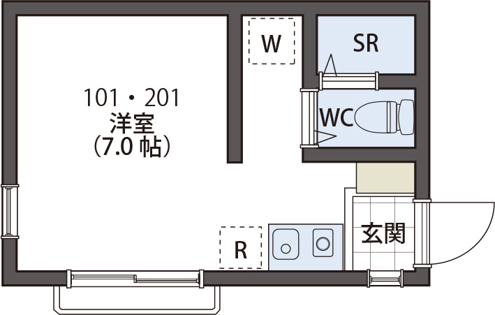 SiestaVilla清瀬Ⅱの間取り