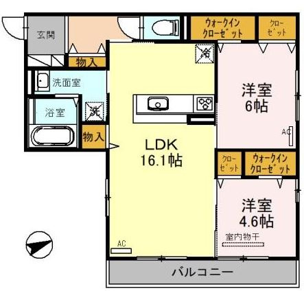 【間取り】 | FOREST大美野