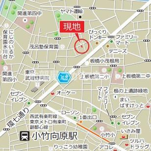 ビューノ小竹向原【おとり物件なし】#学生・社会人にオススメ！初期費用分割払いOK！の地図