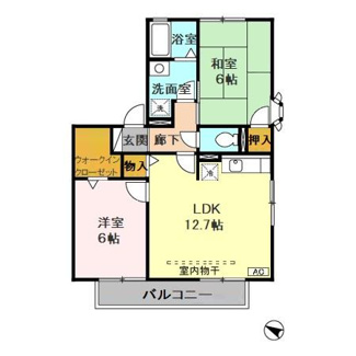 【間取り】 | ルミエールＫ