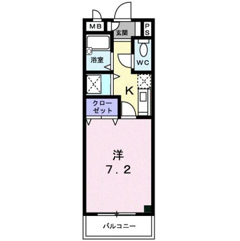 コスモハイツの間取り
