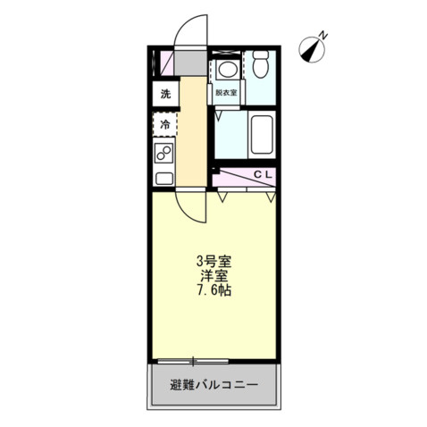 T&Fレジデンス南林間Aの間取り
