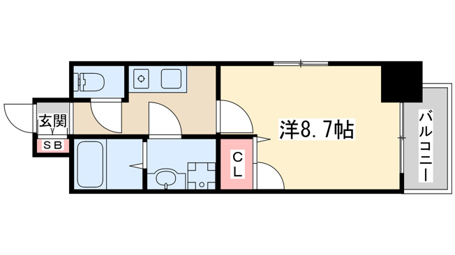 【間取り】 | エスリード大阪天満宮