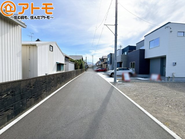 【前面道路含む現地写真】 | 駿河区中島22期　新築戸建　3号棟