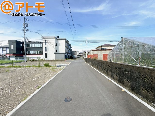 【前面道路含む現地写真】 | 駿河区中島22期　新築戸建　3号棟