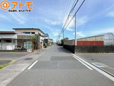 【前面道路含む現地写真】 | 駿河区中島22期　新築戸建　1号棟
