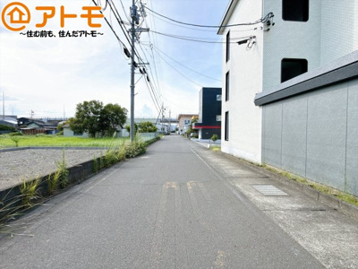 【前面道路含む現地写真】 | 駿河区中島22期　新築戸建　1号棟