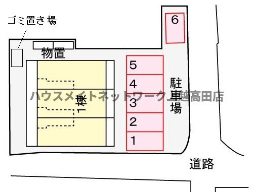 ベルデス・コリーナの区画図|配置図