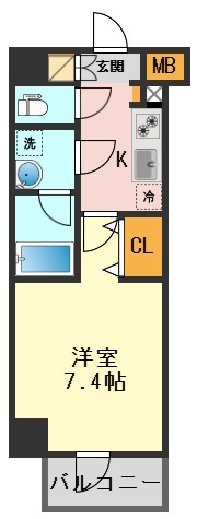 クレヴィスタ高砂Ⅱの間取り