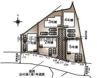 【地図】 | 神戸市西区伊川谷町有瀬　新築戸建1号棟　仲介手数料無料！ | 西区伊川谷町有瀬　新築1号棟　仲介手数料無料！