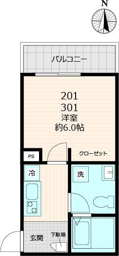 【間取り】 | ＫＡＷＡＧＯＥ　ＴＥＲＲＡＣＥ