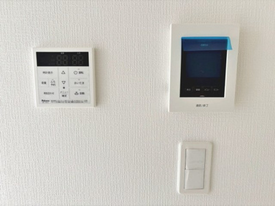 【防犯設備】 | 山本町５丁１０２番　新築一戸建 | 防犯設備として欠かせないTVモニター付きインターフォンがあります♪