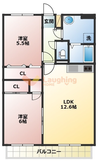 ＧＲＥＥＮ　ＨＩＬＬＳ津福の間取り
