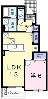 【間取り】 | ソレイユ東姫路