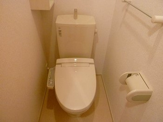 【トイレ】 | カルムメゾンⅡ | トイレです