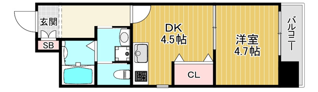 【間取り】 | ネクストステージ関目