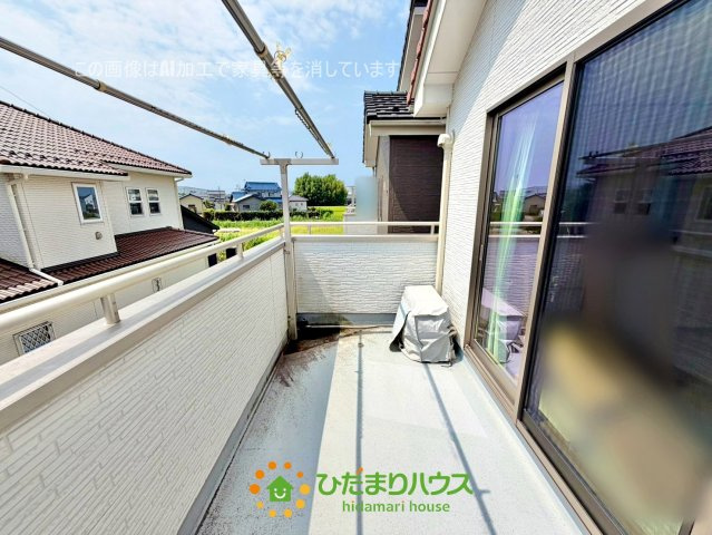 加須市琴寄　中古一戸建てのバルコニー