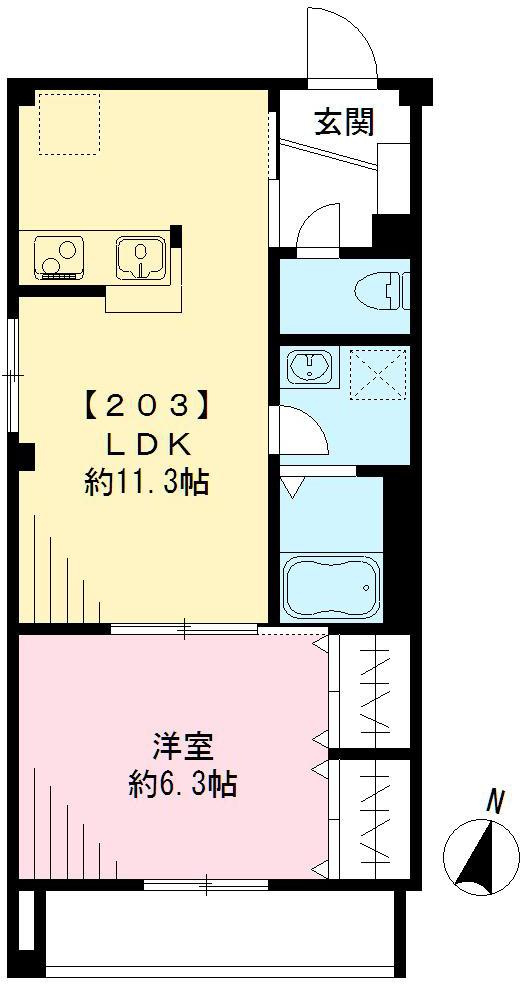 ルーチェ　ソラーレの間取り