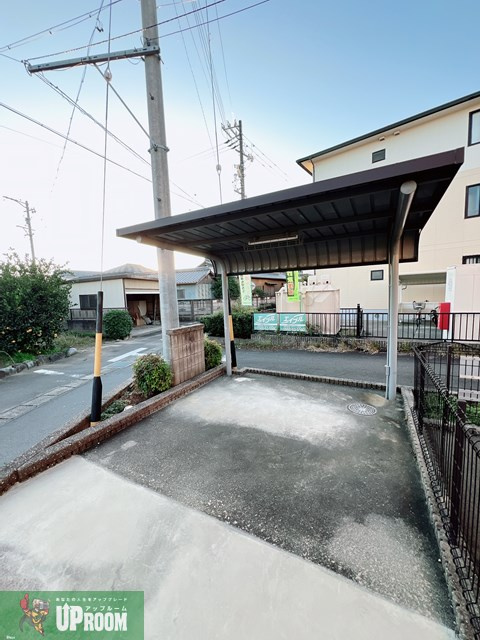 リバーオークスの駐車場