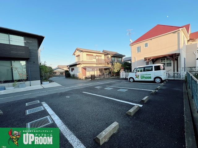 リバーオークスの駐車場