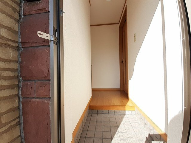 ソレアードⅡの玄関